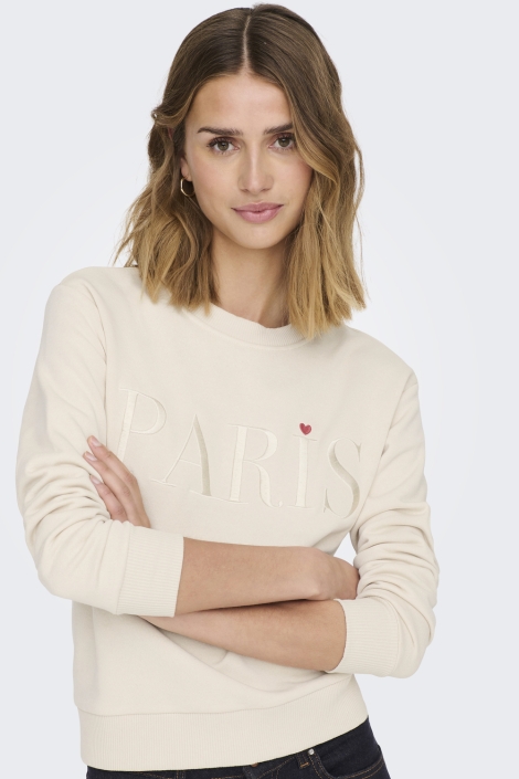 Jacqueline de Yong jdyparis l/s emb sweat jrs noos